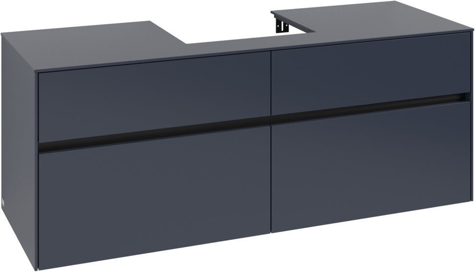 Villeroy & Boch Waschtischunterschrank Collaro C073 White Oak 1400 mm mit SoftClosing