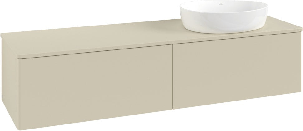 Villeroy & Boch Waschbeckenunterschrank Antao K38010 1600x360x500 mm Anthracite Matt Lacquer