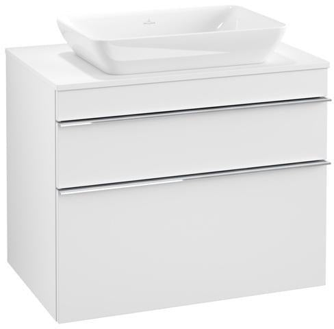 Villeroy & Boch Venticello Waschtischunterschrank 757 mm Glossy White mit 2 Auszügen