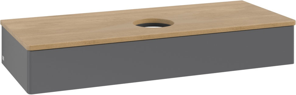 Villeroy & Boch Waschtischunterschrank Antao 1200 mm Anthracite Matt mit SoftClosing