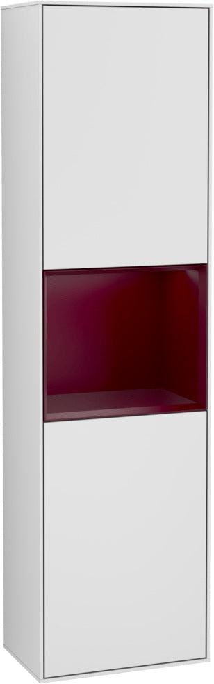 Villeroy & Boch Hochschrank Finion G460GF – Hochglanz Weiß, LED-Beleuchtung, SoftClose
