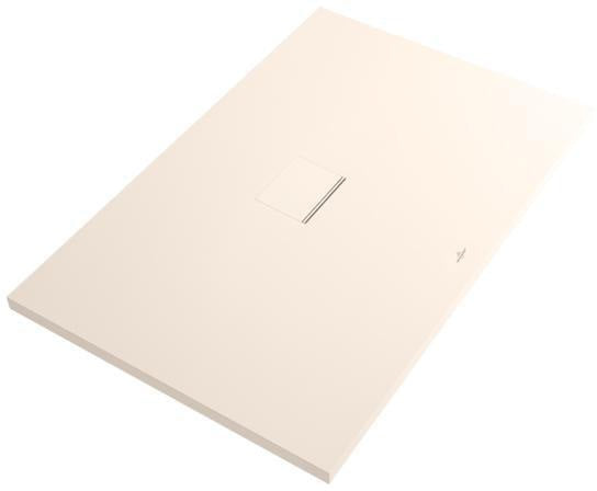 Villeroy & Boch Duschwanne SQUARO INFINITY Rechteck 1800x1000x40 mm Quaryl crème