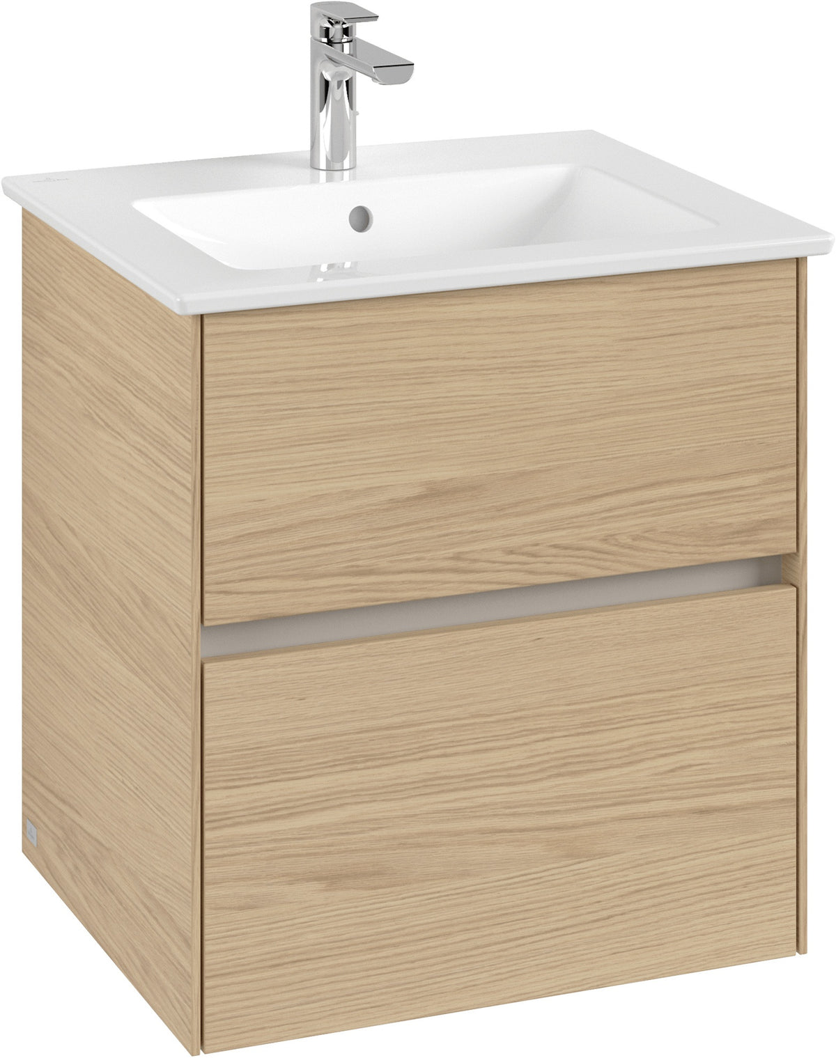 Villeroy & Boch Collaro Waschbeckenunterschrank C14200MS, 561x610x480mm, White Matt, 2 Auszüge