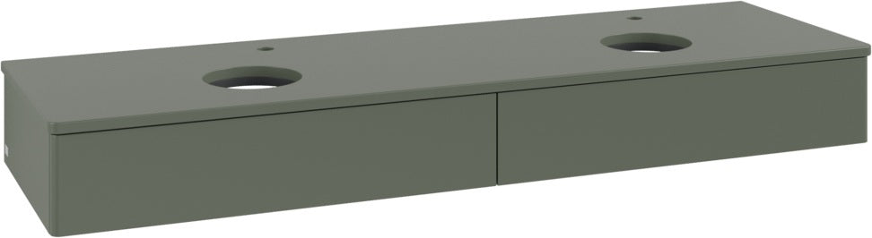 Villeroy & Boch Waschtischunterschrank Antao 1600 mm Anthracite Matt Lacquer mit LED-Beleuchtung