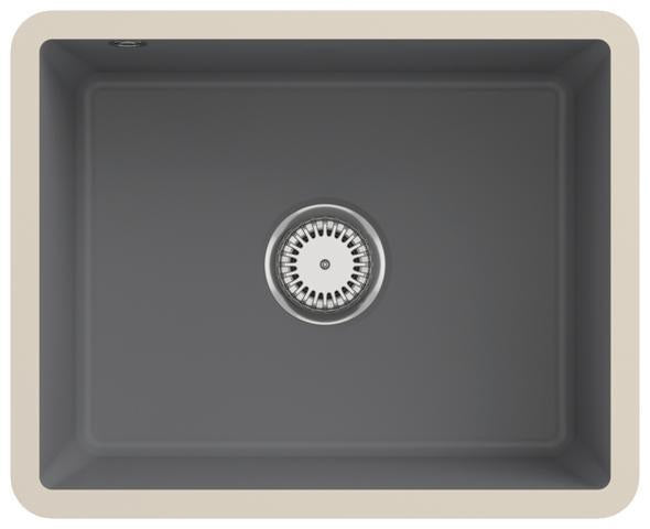 Villeroy & Boch Subway 60 SU Unterbauspüle 545x440 mm Keramik Ebony CeramicPlus