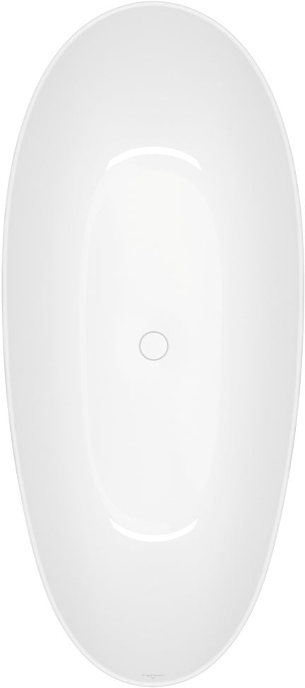 Villeroy & Boch Antao Freistehende Badewanne 1700x750mm Quaryl Weiß Alpin