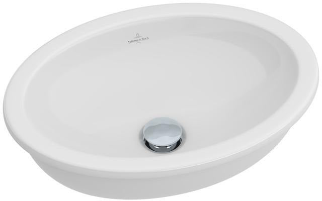 Villeroy & Boch Loop & Friends Einbauwaschtisch 505x360 mm oval mit Überlauf CeramicPlus