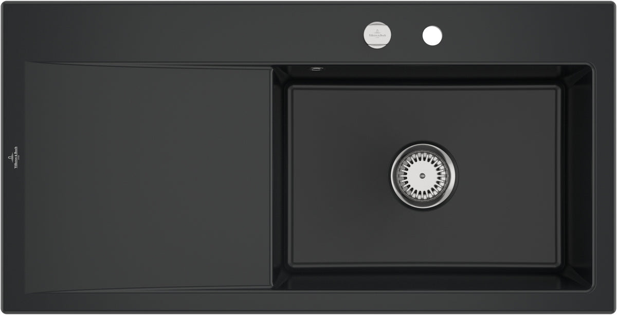 Villeroy & Boch Einbauspüle Subway Style 60 Weiß Alpin CeramicPlus 1000 mm