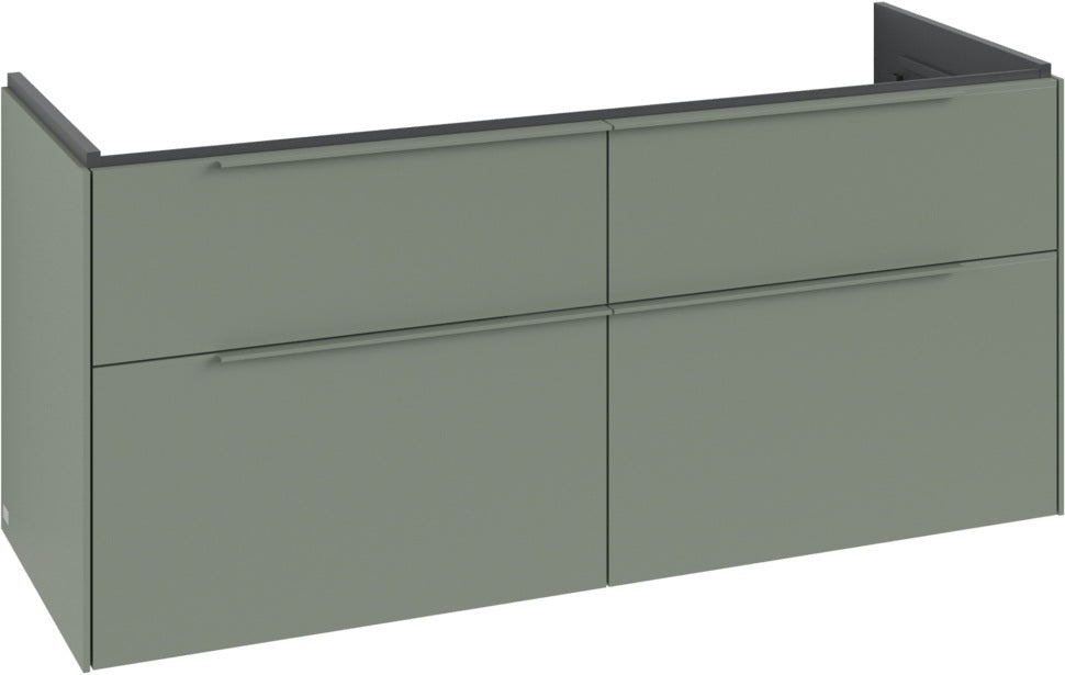 Villeroy & Boch Waschtischunterschrank Subway 3.0 C 602L0, 1272 mm, Brilliant White, mit LED-Beleuchtung