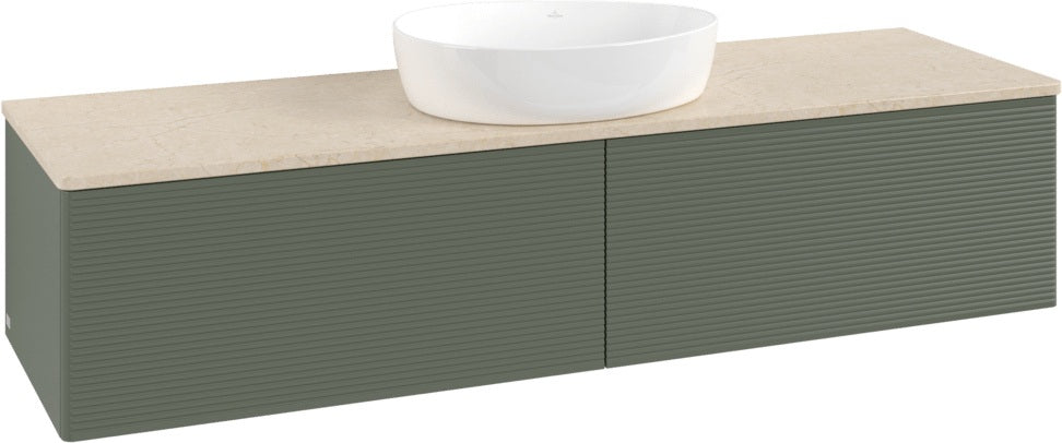Villeroy & Boch Waschbeckenunterschrank Antao K36110 1600 mm Anthracite Matt Lacquer