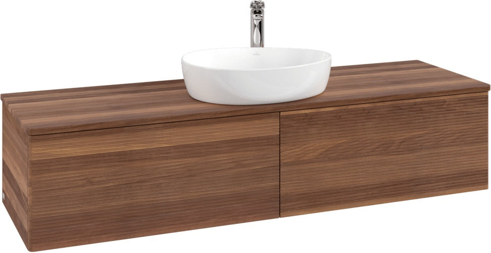 Villeroy & Boch Waschbeckenunterschrank Antao K36151 1600 mm Warm Walnut mit SoftClosing