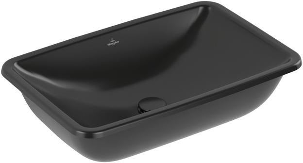 Villeroy & Boch Loop & Friends Unterbauwaschbecken 450x280 mm TitanCeram Ebony CeramicPlus