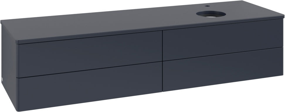 Villeroy & Boch Antao Waschtischunterschrank K27050 1600 mm Anthrazit Matt Lack mit 4 Auszügen