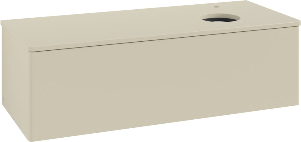 Villeroy & Boch Waschtischunterschrank Antao 1200 mm Anthracite Matt Lack mit LED-Auszugsbeleuchtung