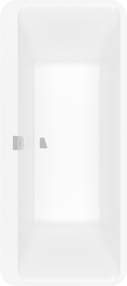 Villeroy & Boch Squaro Edge 12 Freistehende Badewanne 1800x800mm Stone White