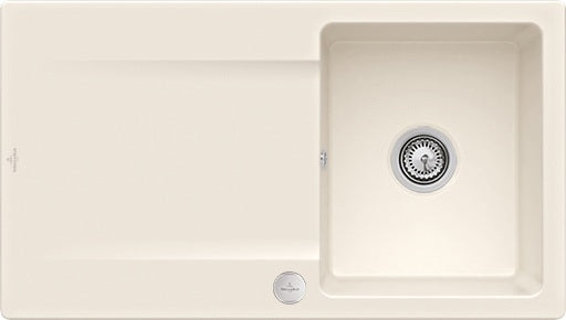 Villeroy & Boch Siluet 50 flat Flächenbündige Spüle 880x490mm Weiß Alpin CeramicPlus