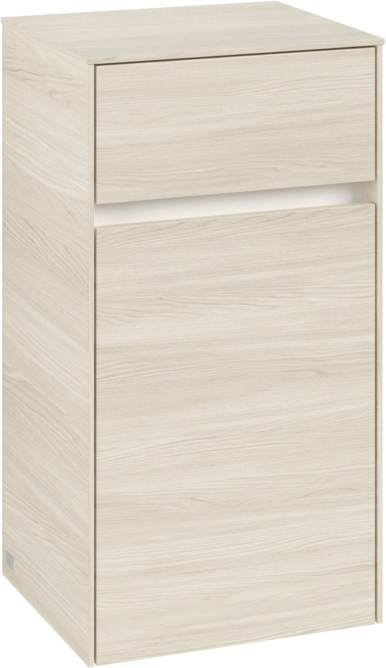 Villeroy & Boch Seitenschrank Collaro C03200 White Oak – 404 x 748 x 349 mm, Soft-Close, eckig