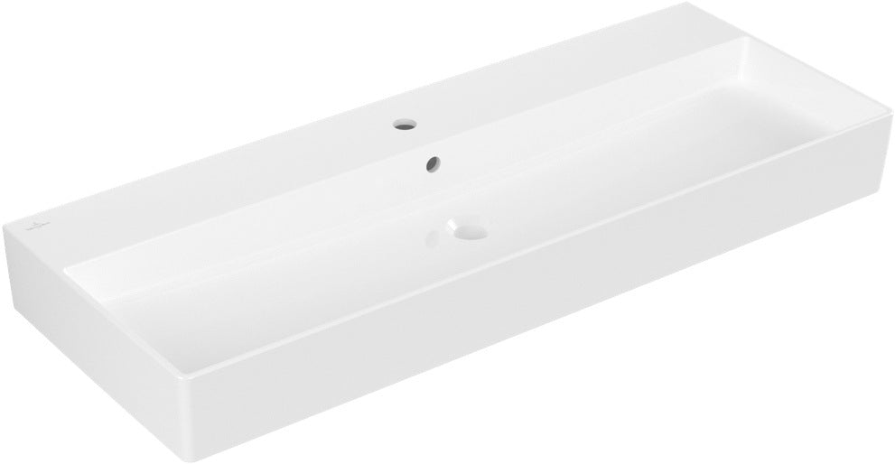 Villeroy & Boch Wandwaschbecken Memento 2.0 1200x470mm Rechteck Weiß Alpin