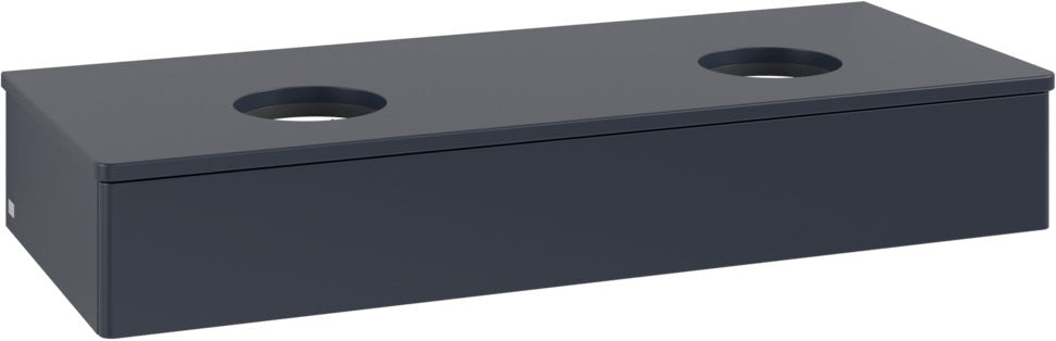 Villeroy & Boch Waschtischunterschrank Antao 1200 mm Midnight Blue Matt mit LED-Beleuchtung