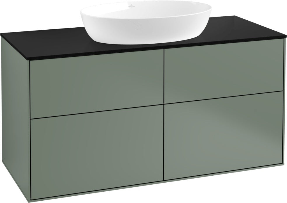 Villeroy & Boch Finion Waschbeckenunterschrank FA3200 1200 mm Glossy White Lacquer