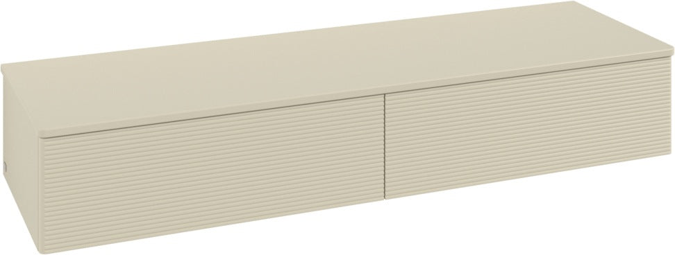 Villeroy & Boch Antao Sideboard 1600 mm, 2 Auszüge, LED-Beleuchtung, Anthracite Matt Lack