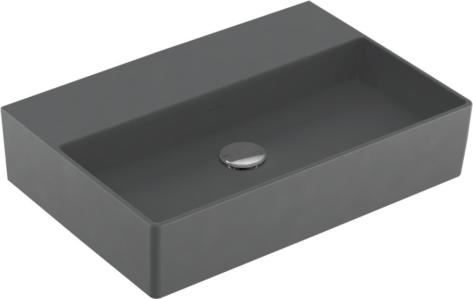 Villeroy & Boch Wandwaschbecken Memento 2.0 4A226F 600x420mm Graphite CeramicPlus