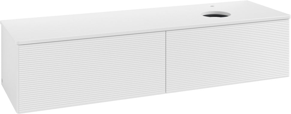 Villeroy & Boch Waschtischunterschrank Antao 1600 mm Glossy White mit 2 Auszügen