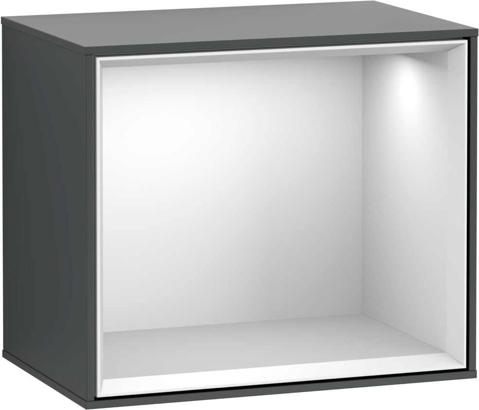 Villeroy & Boch Finion Regalmodul G580GF 418x358x270mm Glossy White Lacquer mit Beleuchtung