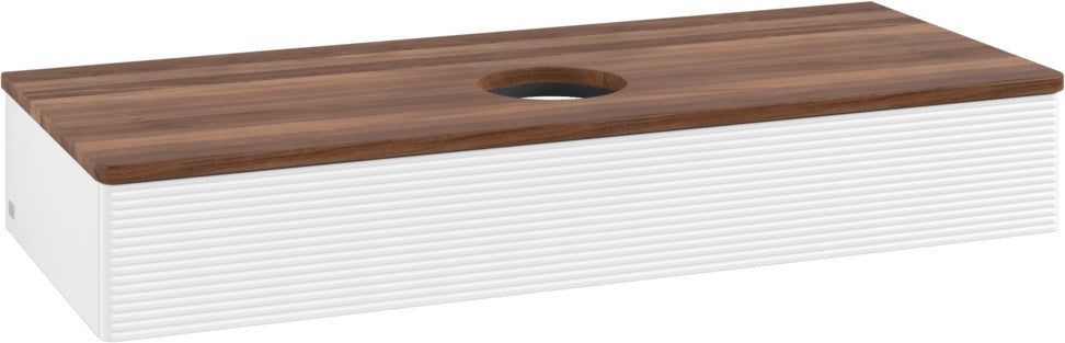 Villeroy & Boch Antao Waschbeckenunterschrank 1200 mm White Matt Lacquer – 1 Auszug, SoftClosing, Push-to-open