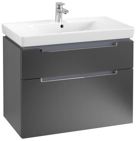Villeroy & Boch Waschtischunterschrank Subway 2.0 787 mm Santana Oak mit 2 Auszügen