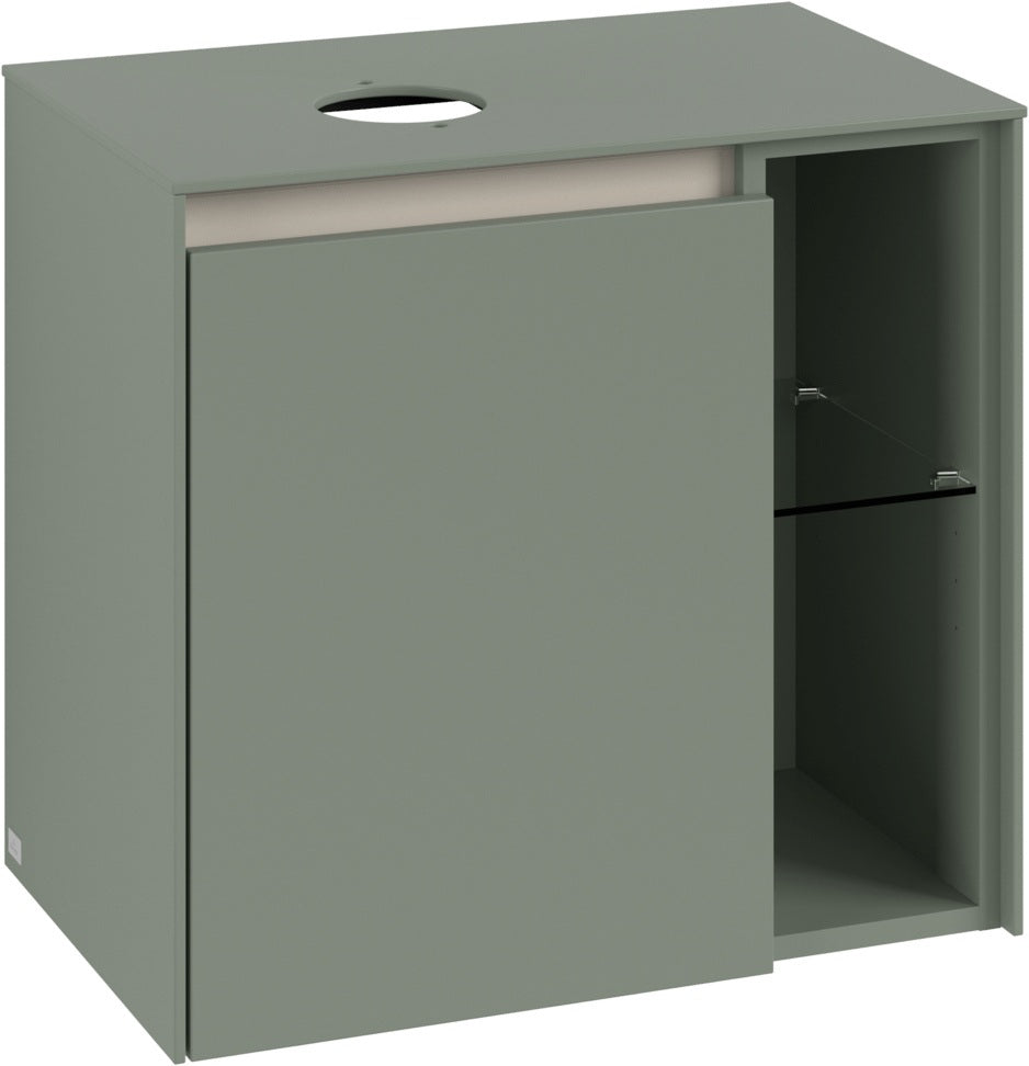 Villeroy & Boch Waschbeckenunterschrank Collaro C151 B0 600x548x380mm White Oak mit Beleuchtung
