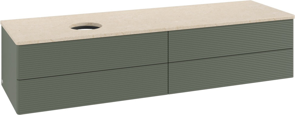 Villeroy & Boch Waschtischunterschrank Antao K26113 1600 mm Anthrazit Matt mit 4 Auszügen