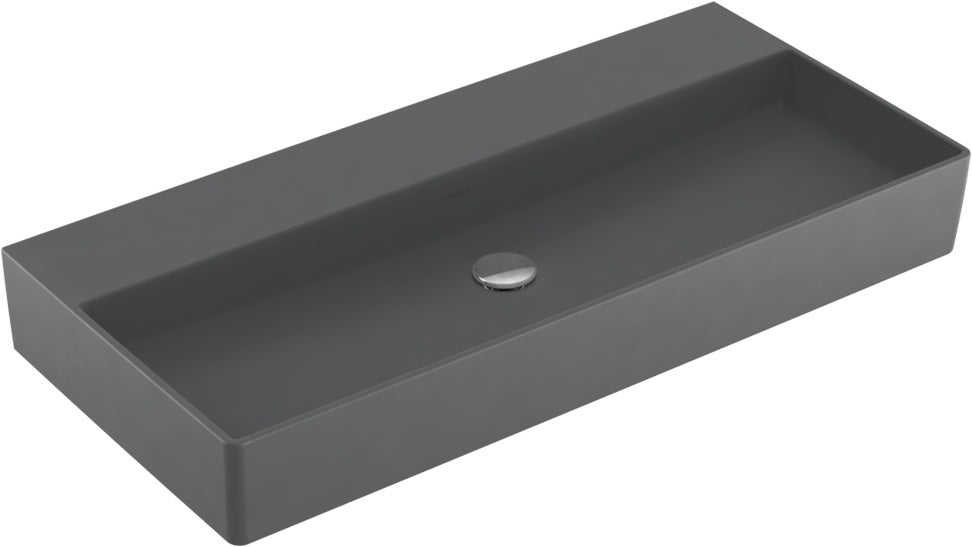 Villeroy & Boch Wandwaschbecken Memento 2.0 1000 mm Graphite CeramicPlus
