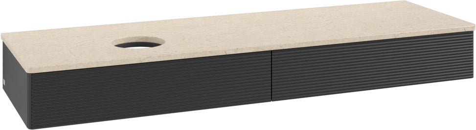 Villeroy & Boch Waschtischunterschrank Antao K15113 1600x190x500mm Anthracite Matt Lacquer
