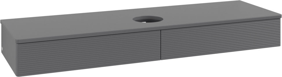 Villeroy & Boch Waschbeckenunterschrank Antao K14110 1600x190x500mm Anthracite Matt Lacquer