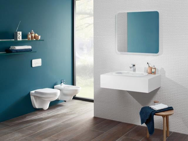 Villeroy & Boch O.novo Wand-Bidet 546000, 360 x 560 mm, Oval, Weiß Alpin