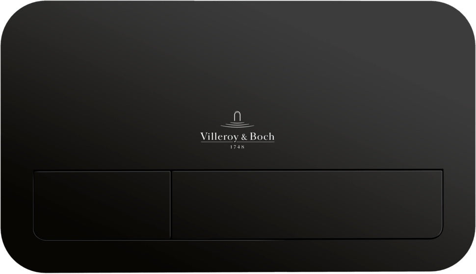 Villeroy & Boch ViConnect Betätigungsplatte 922490 eckig verchromt 253 x 145 mm
