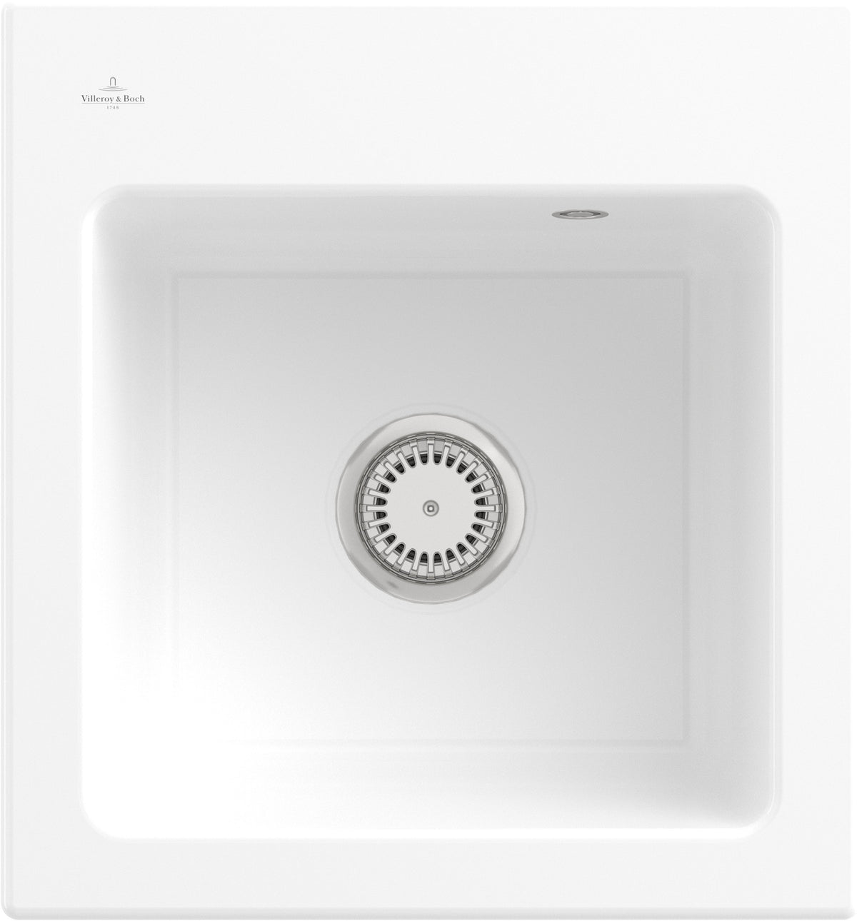 Villeroy & Boch Einbauspüle Subway 45 XS Ivory CeramicPlus 475 x 510 mm Rechteck
