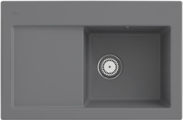 Villeroy & Boch Subway 45 Einbauspüle 780x510mm Keramik Ivory CeramicPlus