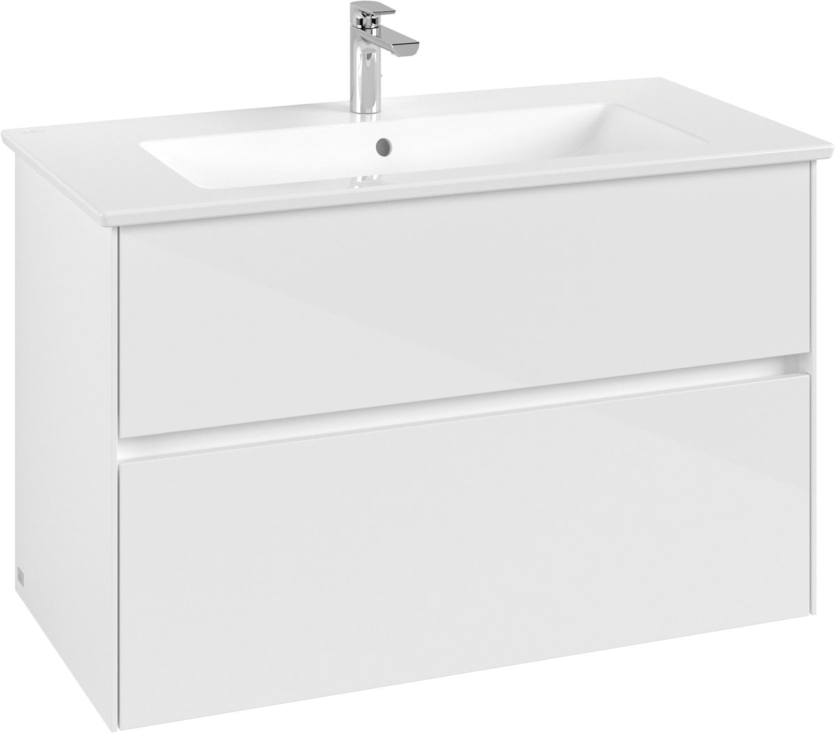 Villeroy & Boch Waschbeckenunterschrank Collaro C145 Glossy White 961 mm