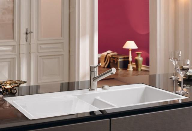 Villeroy & Boch Subway 60 Flat Einbauspüle 965 mm Ebony CeramicPlus