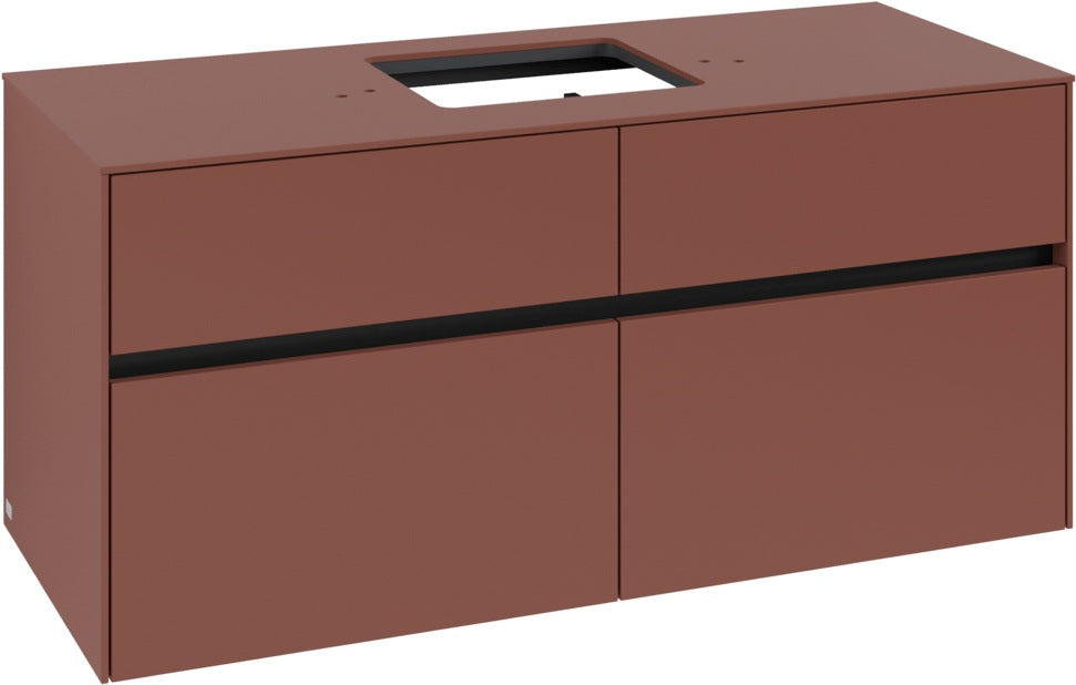 Villeroy & Boch Waschtischunterschrank Collaro C128 1200 mm White Oak mit SoftClosing