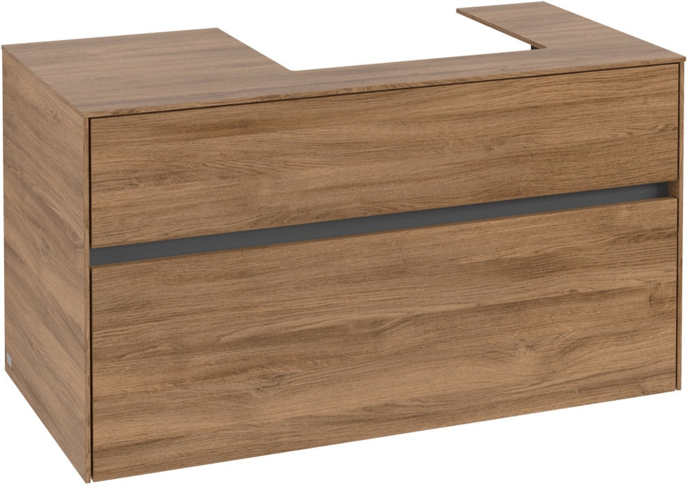 Villeroy & Boch Waschtischunterschrank Collaro C01500 Kansas Oak 1000 mm mit SoftClosing