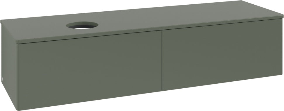 Villeroy & Boch Antao Waschtischunterschrank 1600 mm Anthrazit Matt mit LED-Auszugsbeleuchtung