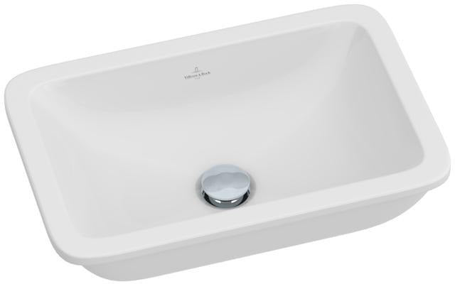 Villeroy & Boch Loop & Friends Unterbauwaschtisch 540x340 mm Rechteckig Weiß Alpin