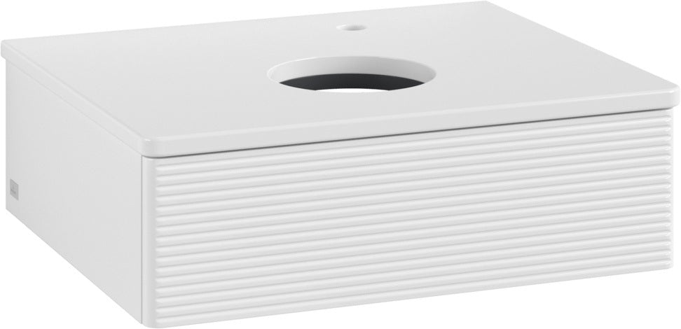 Villeroy & Boch Waschbeckenunterschrank Antao 600 mm Glossy White Lacquer mit Auszug
