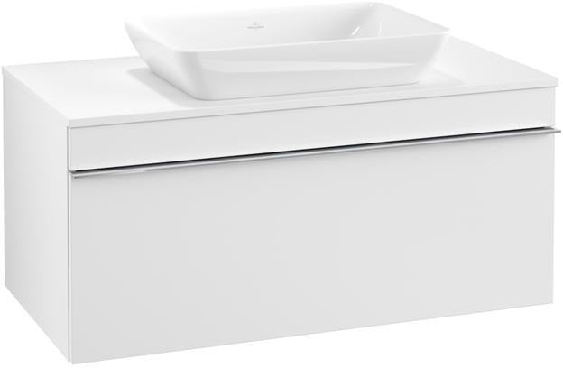Villeroy & Boch Venticello Waschtischunterschrank 957 mm Glossy White mit Auszug