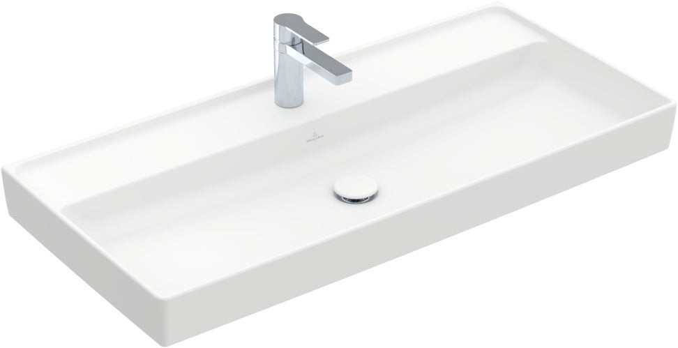Villeroy & Boch Schrankwaschtisch Collaro 4A33A2 1000x470mm Rechteck Weiß Alpin