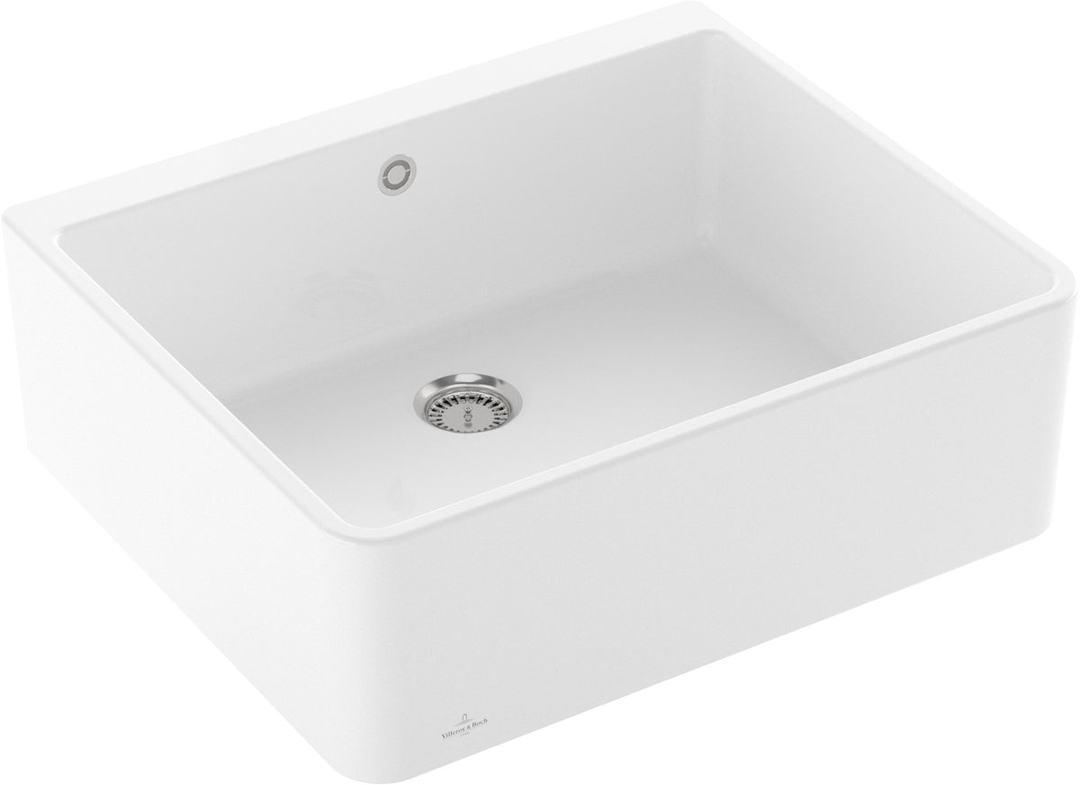 Villeroy & Boch Spülstein Einzelbecken 60 X 595x500mm Crema CeramicPlus