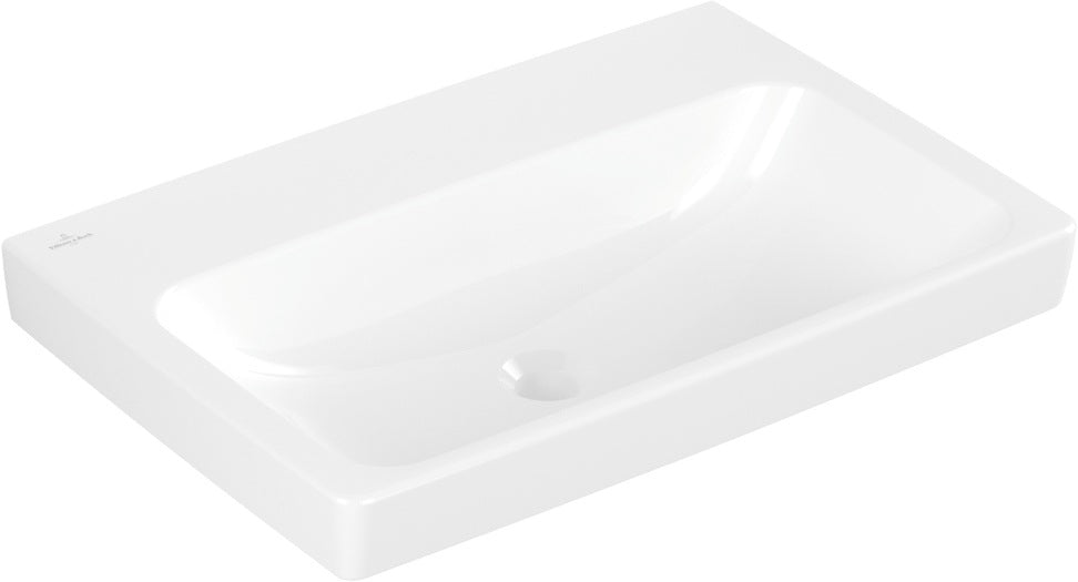 Villeroy & Boch Architectura Wandwaschbecken 650x445mm Weiß Alpin Rechteck